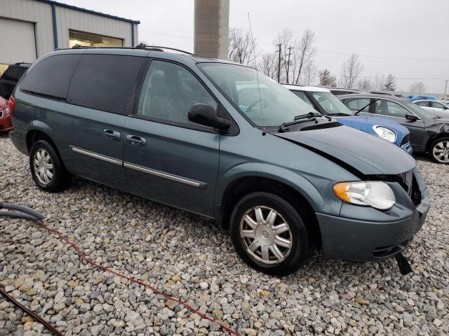 2C4GP54L05R566264 - 2005 CHRYSLER TOWN & COU TOURING BLUE photo 4