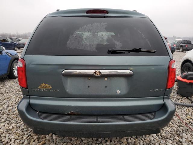 2C4GP54L05R566264 - 2005 CHRYSLER TOWN & COU TOURING BLUE photo 6