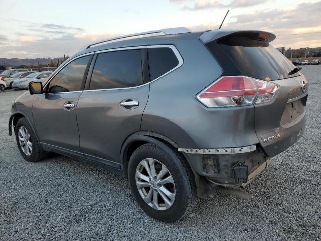 KNMAT2MT3GP601478 - 2016 NISSAN ROGUE S GRAY photo 2