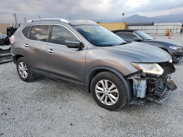 KNMAT2MT3GP601478 - 2016 NISSAN ROGUE S GRAY photo 4