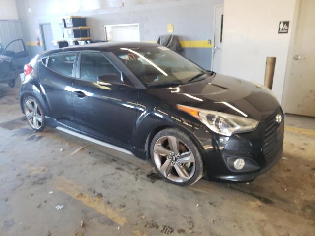 KMHTC6AE7DU132975 - 2013 HYUNDAI VELOSTER TURBO BLACK photo 4