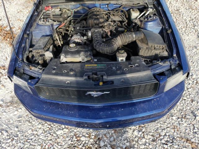 1ZVFT80NX65119615 - 2006 FORD MUSTANG BLUE photo 11