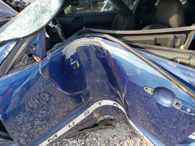 1ZVFT80NX65119615 - 2006 FORD MUSTANG BLUE photo 7