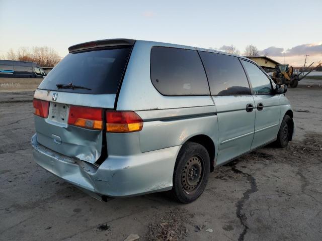 5FNRL18523B128749 - 2003 HONDA ODYSSEY LX BLUE photo 3