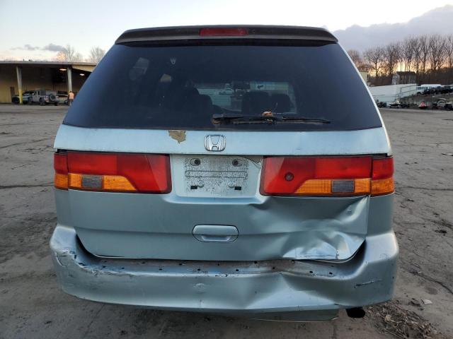 5FNRL18523B128749 - 2003 HONDA ODYSSEY LX BLUE photo 6