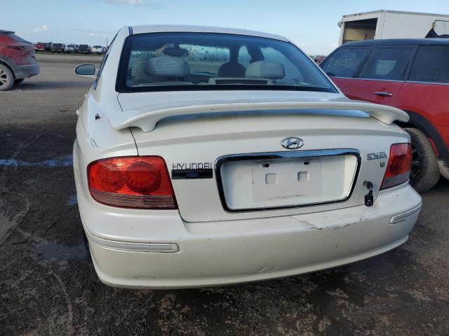 KMHWF35H83A876608 - 2003 HYUNDAI SONATA GLS WHITE photo 6