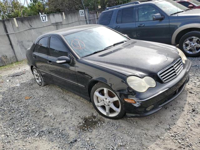 WDBRF52H57F935137 - 2007 MERCEDES-BENZ C 230 BLACK photo 4