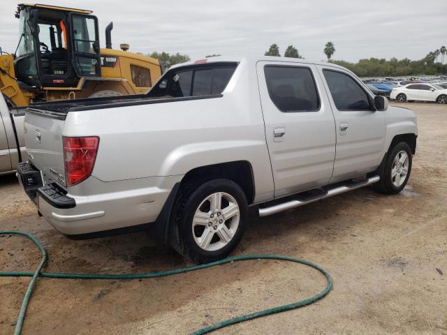 5FPYK16559B108075 - 2009 HONDA RIDGELINE RTL SILVER photo 3