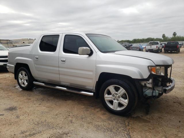 5FPYK16559B108075 - 2009 HONDA RIDGELINE RTL SILVER photo 4