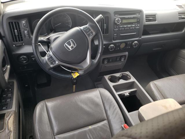 5FPYK16559B108075 - 2009 HONDA RIDGELINE RTL SILVER photo 8