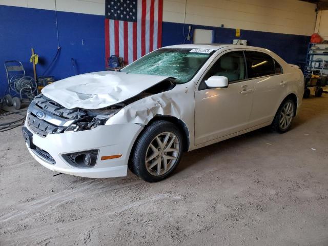 3FAHP0JG9AR381803 - 2010 FORD FUSION SEL WHITE photo 1