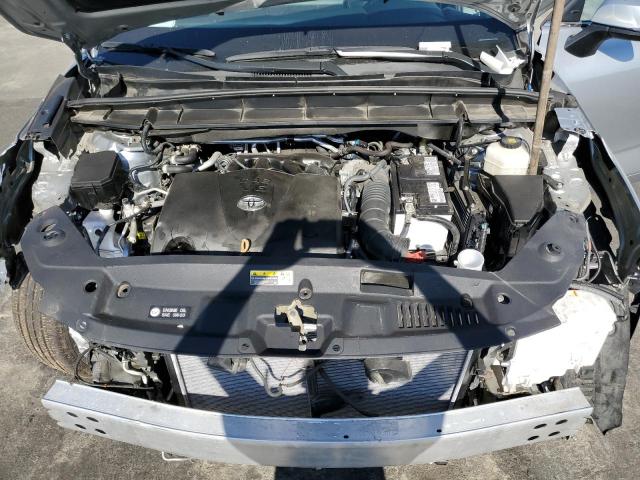 5TDGZRBH0NS201574 - 2022 TOYOTA HIGHLANDER XLE Gümüş foto 12