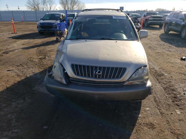 JT6HF10U3Y0157132 - 2000 LEXUS RX 300 BEIGE photo 5