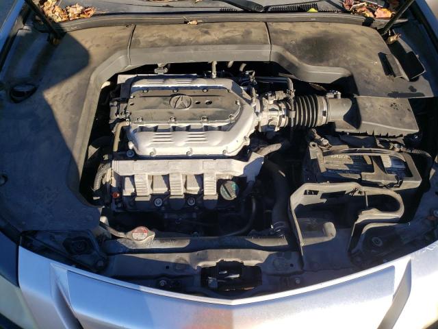 19UUA8F2XAA021585 - 2010 ACURA TL GRAY photo 11