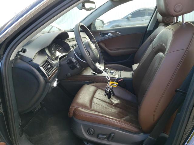 WAUJGAFC8DN050304 - 2013 AUDI A6 PRESTIGE შავი ფოტო 7