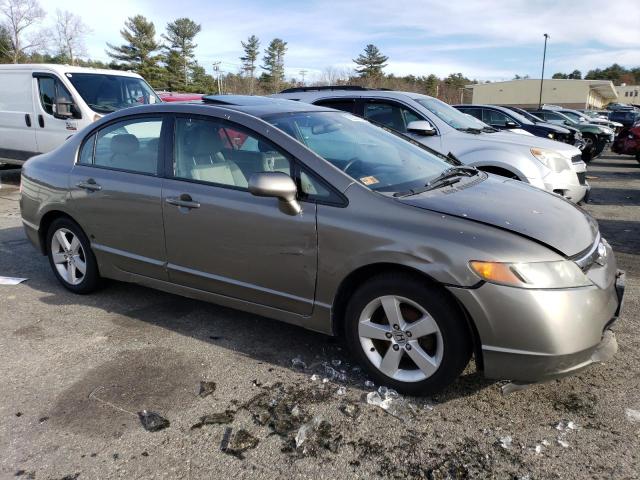 2HGFA16886H509155 - 2006 HONDA CIVIC EX GRAY photo 4