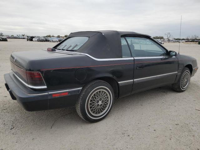 1C3XJ45E1JG432018 - 1988 CHRYSLER LEBARON BLACK photo 3