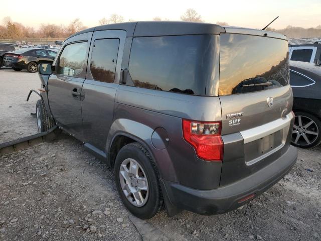 5J6YH1H38AL006493 - 2010 HONDA ELEMENT LX GRAY photo 2