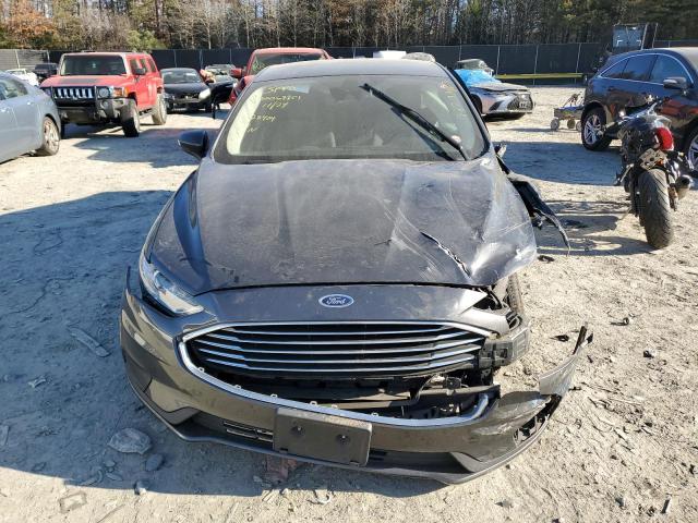 3FA6P0G72KR128404 - 2019 FORD FUSION S GRAY photo 5