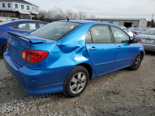 2T1BR32E68C920015 - 2008 TOYOTA COROLLA CE BLUE photo 3