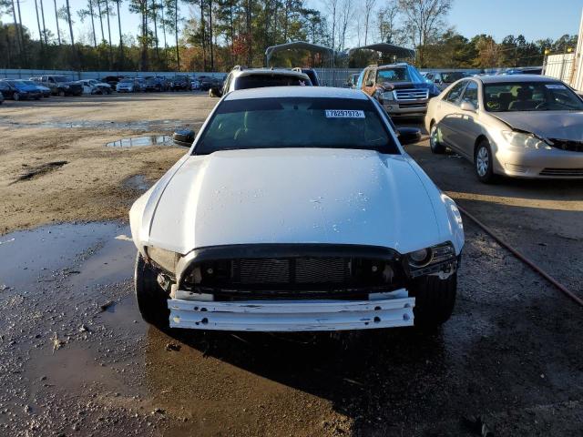 1ZVBP8AMXE5267433 - 2014 FORD MUSTANG WHITE photo 5