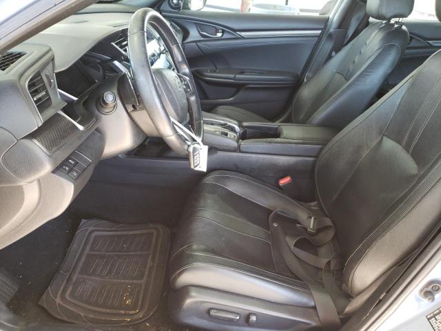 SHHFK7H90KU224324 - 2019 HONDA CIVIC SPORT TOURING GRAY photo 7