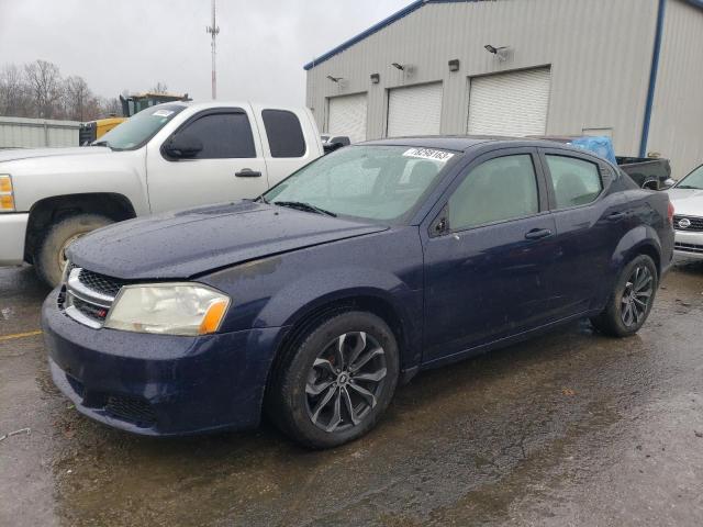 1C3CDZAB9DN675848 - 2013 DODGE AVENGER SE BLUE photo 1