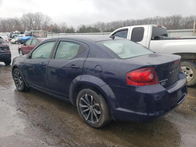 1C3CDZAB9DN675848 - 2013 DODGE AVENGER SE BLUE photo 2