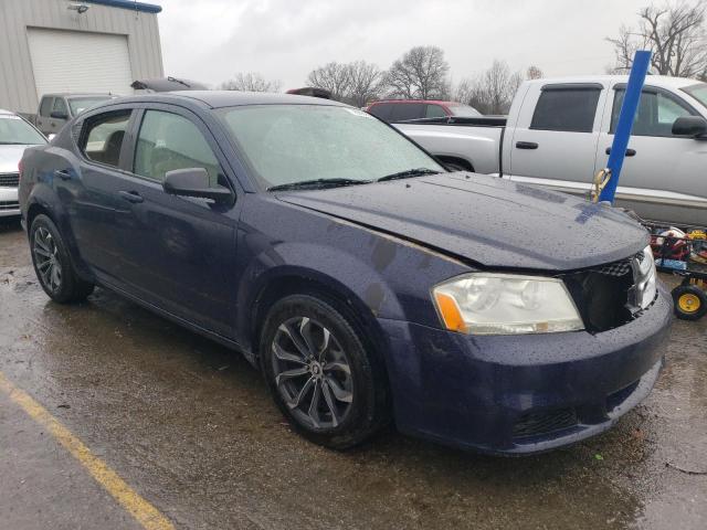 1C3CDZAB9DN675848 - 2013 DODGE AVENGER SE BLUE photo 4