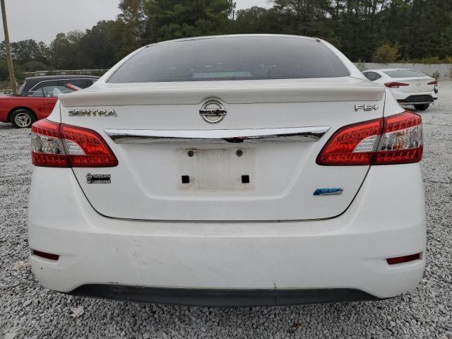 3N1AB7APXEY335799 - 2014 NISSAN SENTRA S WHITE photo 6