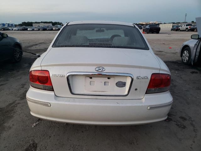 KMHWF35H12A580781 - 2002 HYUNDAI SONATA GLS WHITE photo 6