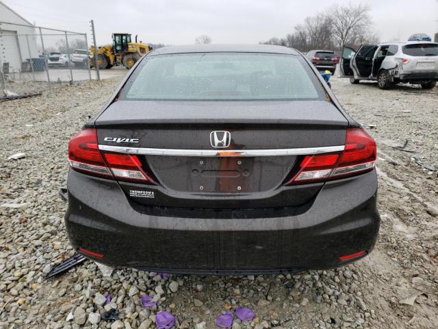 19XFB2F85DE005706 - 2013 HONDA CIVIC EX CHARCOAL photo 6