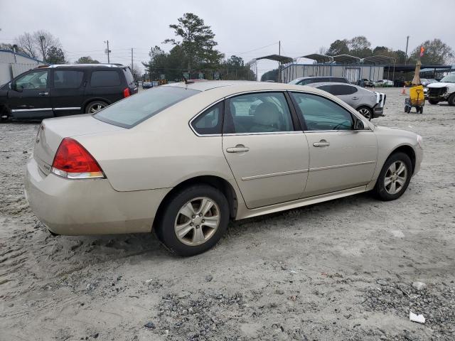 2G1WF5E38C1326977 - 2012 CHEVROLET IMPALA LS BEIGE photo 3