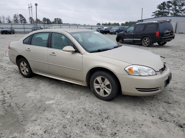 2G1WF5E38C1326977 - 2012 CHEVROLET IMPALA LS BEIGE photo 4