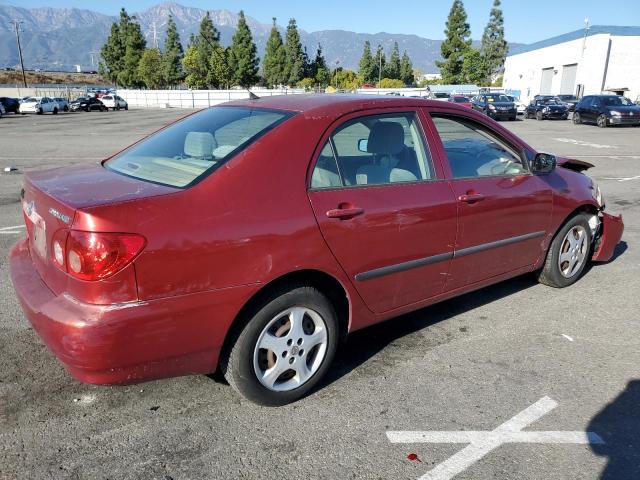 JTDBR32E270108591 - 2007 TOYOTA COROLLA CE BURGUNDY photo 3