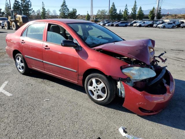 JTDBR32E270108591 - 2007 TOYOTA COROLLA CE BURGUNDY photo 4