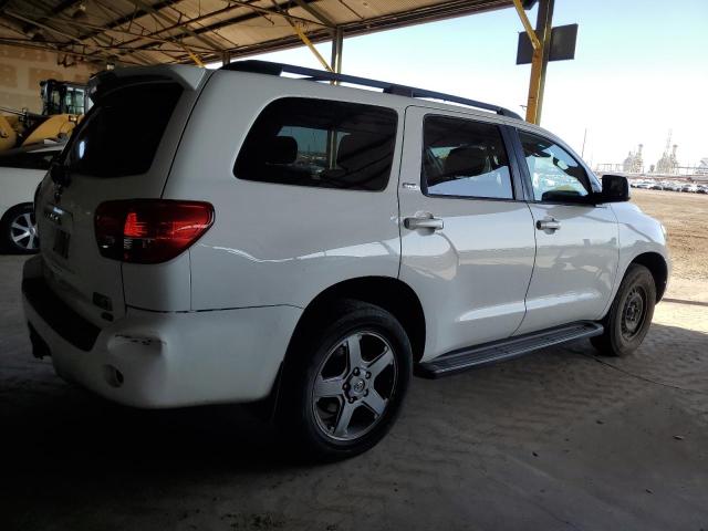 5TDBW5G10ES094663 - 2014 TOYOTA SEQUOIA SR5 WHITE photo 3