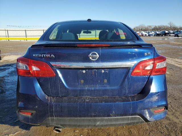 3N1AB7AP8KY329799 - 2019 NISSAN SENTRA S BLUE photo 6