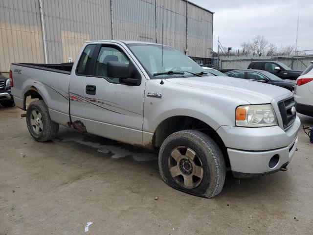 1FTRF14W76KB41607 - 2006 FORD F150 SILVER photo 4