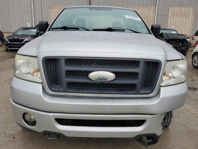 1FTRF14W76KB41607 - 2006 FORD F150 SILVER photo 5