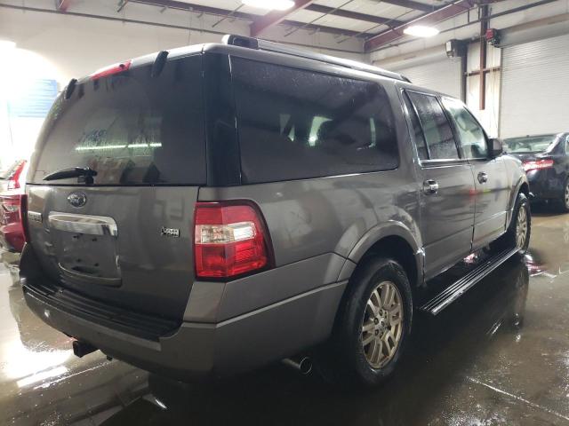 1FMJK2A55CEF01151 - 2012 FORD EXPEDITION EL LIMITED GRAY photo 3