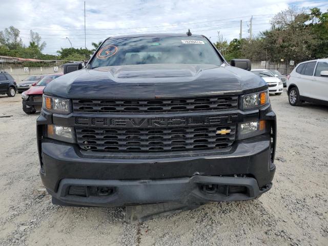 1GCPWBEK0MZ248169 - 2021 CHEVROLET SILVERADO C1500 CUSTOM BLACK photo 5