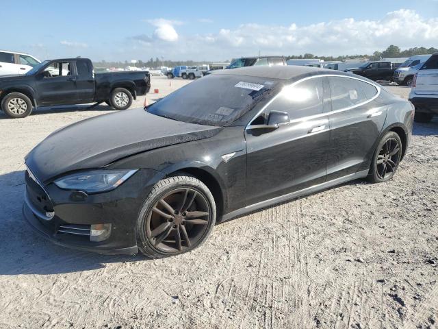 5YJSA1S17EFP38629 - 2014 TESLA MODEL S BLACK photo 1