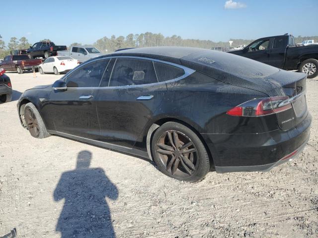 5YJSA1S17EFP38629 - 2014 TESLA MODEL S BLACK photo 2