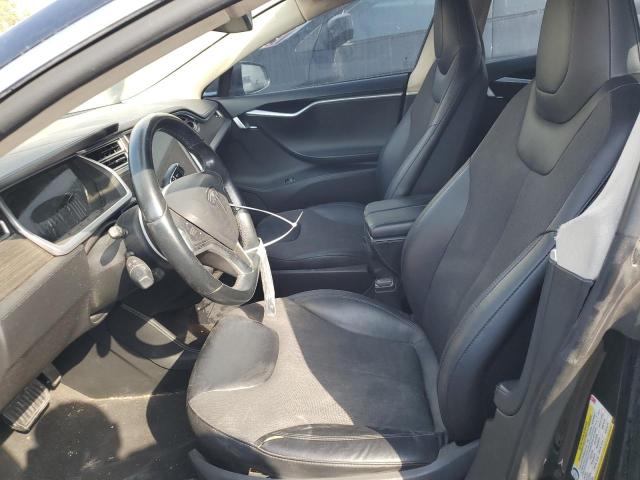 5YJSA1S17EFP38629 - 2014 TESLA MODEL S BLACK photo 7