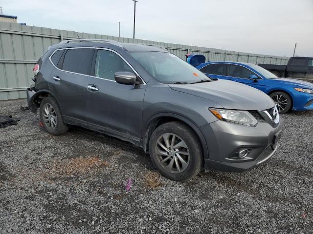 5N1AT2MV8EC831874 - 2014 NISSAN ROGUE S CHARCOAL photo 4