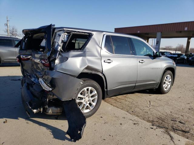 1GNERFKW6LJ151172 - 2020 CHEVROLET TRAVERSE LS SILVER photo 3