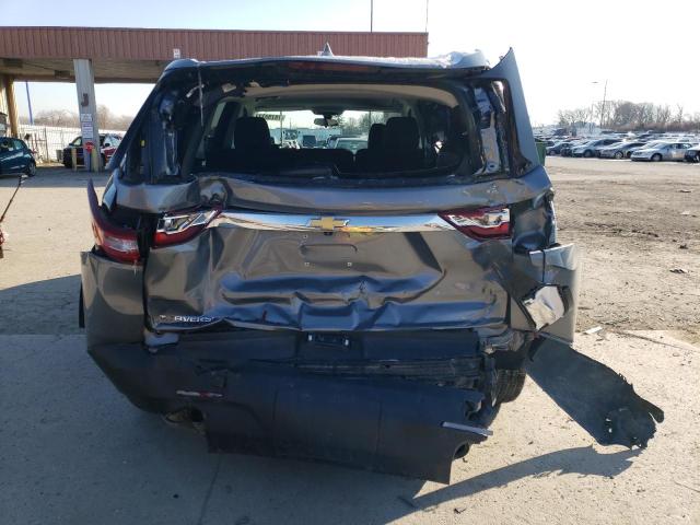 1GNERFKW6LJ151172 - 2020 CHEVROLET TRAVERSE LS SILVER photo 6