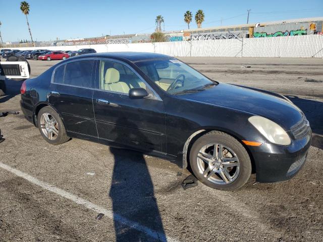 JNKCV51F65M311462 - 2005 INFINITI G35 BLACK photo 4