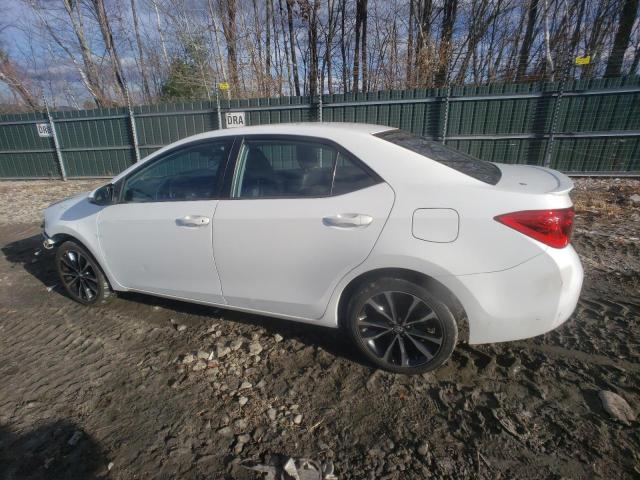 2T1BURHE6HC825673 - 2017 TOYOTA COROLLA L WHITE photo 2